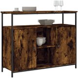  Komoda boja dimljenog hrasta 100x35x80 cm konstruirano drvo | shoptok.hr