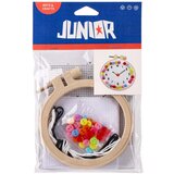 Junior Crafty creativ, set za pletenje, dugmad, roze-bela | Eponuda.com
