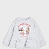 Sinsay Crewneck majica s printom i obrubom s volanima Minnie and Daisy | shoptok.hr