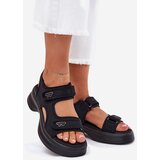 EVENTO Women's Sandals With Golden Details Black Luvira | Shoptok.si