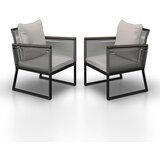 Bessagi Garden Set Vrtnih Stolov Toni, 2 Kos, Svetlo Siva | Shoptok.si