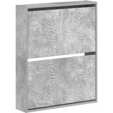  Ormar za cipele na zidu DELFT 71 x 17 x 86 cm Konstruirano drvo - Betonska siva | shoptok.hr