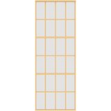  Klizna vrata zlatna 76x205 cm matirano staklo ESG i aluminij | Eponuda.com