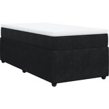 Maison Chic Box spring postelja - Vzmetna postelja z vzmetnico črna 100x200 cm žamet SL16780, (21883255) Cene