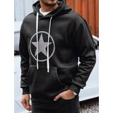 DStreet Crna majica s kapuljačom i zvijezdom | shoptok.hr