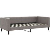  Izvlečna dnevna postelja s predali taupe 100x200 cm blago | Shoptok.si