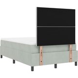  Krevet s opruga kutije Svijetlo siva 120 x 190 cm Baršun | shoptok.hr
