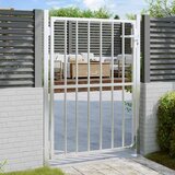 vidaXL Vrtna vrata 85x145 cm nerjaveče jeklo | Shoptok.si