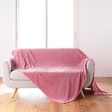 Douceur d intérieur Rožnato pregrinjalo iz mikroflanele 180x220 cm Arya – Cene