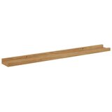  Stenska polica 4 pcs Rjava 80 x 9 x 3 cm Konstruiran les, (5000201380) | Shoptok.si