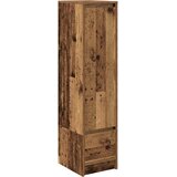  Visoka ploča staro drvo 29,5x34x119,5 cm konstruirano drvo | shoptok.hr