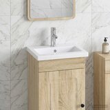  Umivaonik za kupaonicu Krom 42 x 40 x 16,5 cm Metal Slike