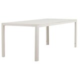Venture Home Mirko pravokutni vrtni blagovaonski stol 205 × 90 cm, bež | shoptok.hr