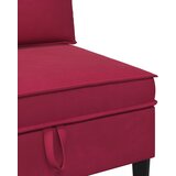  Set namještaja za dnevni boravak 4 pcs Vinska crvena Baršun | shoptok.hr