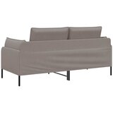 SOFA za dvije osobe Sivosmeđa 188 x 81 x 89 cm Tkanina Slike