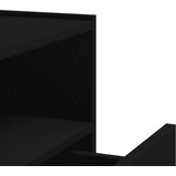  Zidni noćni ormarić crni 45 x 30 x 35 cm | shoptok.hr