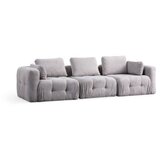 Atelier Del Sofa Trosed Amaris, 290x100x65 cm, Svijetlosiva | Eponuda.ba