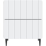  Noćni ormar 2 pcs Bijela 43 x 34,5 x 49,5 cm Konstruirano drvo | shoptok.hr