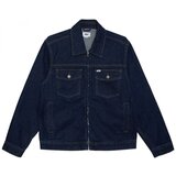 Obey Jakne & Blazerji base trucker jacket Modra | Shoptok.si