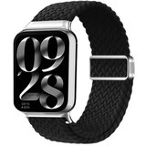 INF Xiaomi Smart Band Obsidian črn najlonski pleten pašček Tip Xiaomi 4A - univerzalni (CN3A75), (22102755) | Shoptok.si