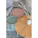 White Label Kovinska okrogla stranska mizica ø 34,5 cm Ringar – | Shoptok.si