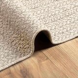  Rug "ZIZUR" Cream 80x200 cm Juta videz Notranje in zunanje | Shoptok.si