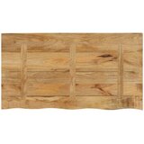 Stolna ploča 100x60x2,5 cm masivno drvo manga sa živim rubom | Eponuda.com