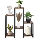springos metalni stalak za cvijeće sa 6 polica, crni, visina 79 cm | shoptok.hr