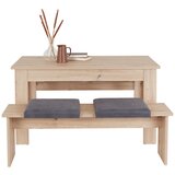 Based Jedilna Garnitura Pariz, Hrast Artisan, Miza, 2 Klopi | Shoptok.si