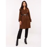 RUE PARIS Coat-IT-PL-FL5712.84-brown | Shoptok.si