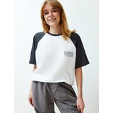 Trendyol Ženska majica TWOSS24TS00134, Bela Cene