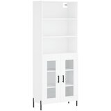Maison Chic Visoka omara - Komoda - Predalnik bela 69,5x34x180 cm inženirski les, (21722046) Cene