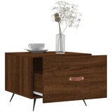  Stolić za kavu smeđa boja hrasta 50x50x40 cm konstruirano drvo | shoptok.hr