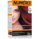 Brelil Numéro Permanent Coloring barva za lase odtenek 6.66 Intense Red Dark Blonde 125 ml