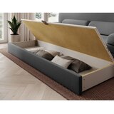 ELTAP Tamno siva baršunasti sklopiva/s prostorom za odlaganje sofa 236 cm Elioss – | shoptok.hr