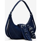 Desigual Torba za čez ramo temno modra | Shoptok.si