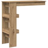  Zidni barski stol Artisan hrast 102x45x103,5 cm izrađeno drvo | Eponuda.ba
