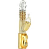 Dorcel Orgasmic Rabbit - vibrator z rogom (zlat) | Shoptok.si