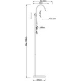 Globo podna lampa archibald 1xE14 40w | Eponuda.com