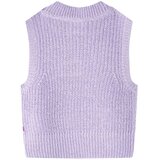  Dječji prsluk pleteni svjetloljubičasti 92 | shoptok.hr