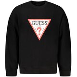 Guess JEANS Muška Crna Majica bez Patentnog Zatvarača | shoptok.hr