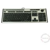 Chicony Keyboard Multimedia Office Slim KB-0420-Sl/Bk-YU/PS2 tastatura | ePonuda.com