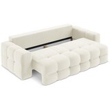Makamii Bež raztegljiva sedežna garnitura iz tkanine bouclé 255 cm Milu – | Shoptok.si