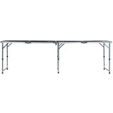  Zložljiva miza za beer pong 240 cm črna, (5000202780) | Shoptok.si