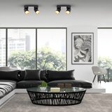 SPOT lampa ANDY 2xGU10/8W/230V crna/zlatna | Eponuda.com