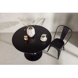 Venture Home Hamden okrugli blagovaonski stol ⌀110 cm, crni | shoptok.hr