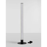 Nova Luce Mat crna LED stojeća svjetiljka aluminijska s mogućnosti zatamnjivanja sa staklenim sjenilom (visina 130 cm) Glovia – | shoptok.hr
