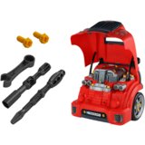 Lean_Toys Delavniški komplet za razstavljanje motorja tovornjaka DIY rdeča | Shoptok.si