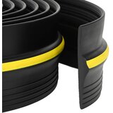  Brtva za garažni pod Crna i Žuta 12 x 90 mm 8 m PVC | shoptok.hr