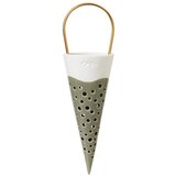 Kähler Design Zelena keramična viseča dekoracija Stožec, višina 18 cm Cene